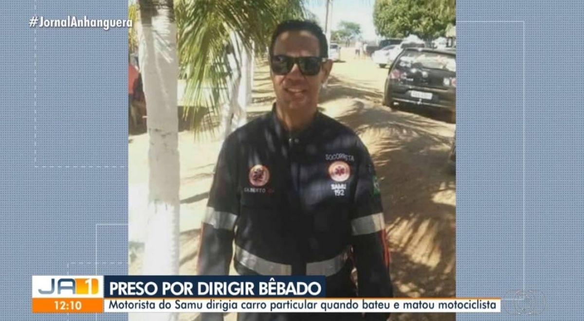 Motorista do Samu é preso por dirigir bêbado